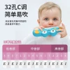 Children's silicone harmonica enlightenment toys for babies and infants, musical breath playing, intelligence and science education, playing the harmonica for beginners Specification image